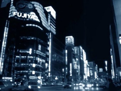 晴海通りの夜道